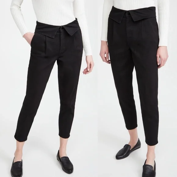 Revolve J Brand peg Fold Over Pleat Front jeans - Picture 2 of 14